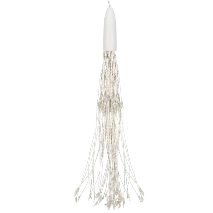 (DL) Instalatie lumina decorativa STAR cu 100 LED-uri, diametru 30cm, alimentare baterii, iluminare galbena [6]