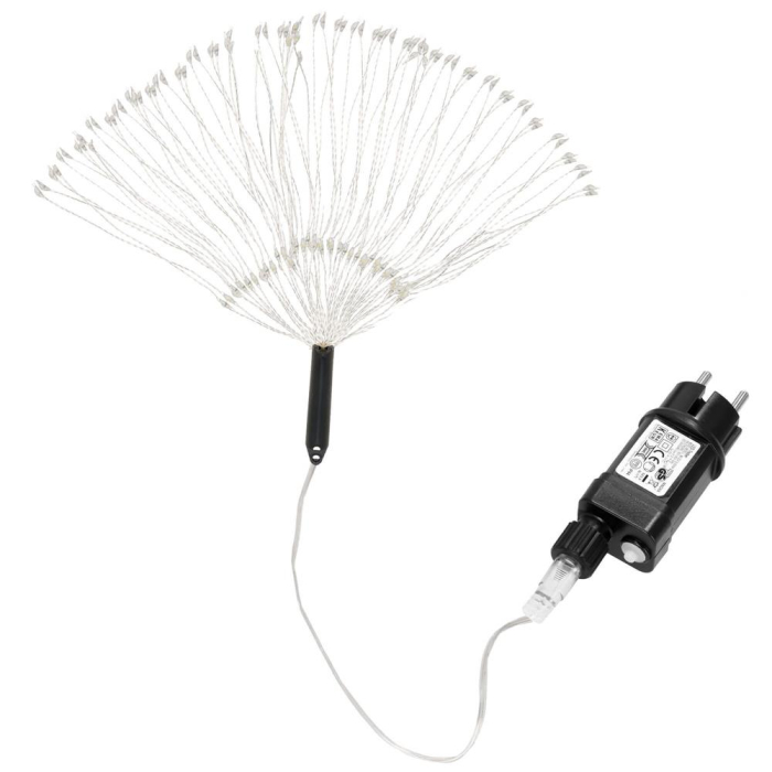 (DL) Instalatie lumina decorativa STAR cu 100 LED-uri, diametru 40cm, telecomanda, iluminare alba [3]