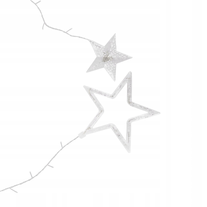 (DL) Instalatie lumina tip perdea cu 138 LED-uri, 2m, pentru interior/exterior, iluminare alb rece [10]