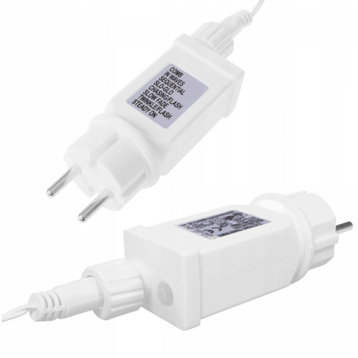 (DL) Instalatie lumina tip perdea cu 92 LED-uri, 2m, pentru interior/exterior, stelute iluminare alba [13]