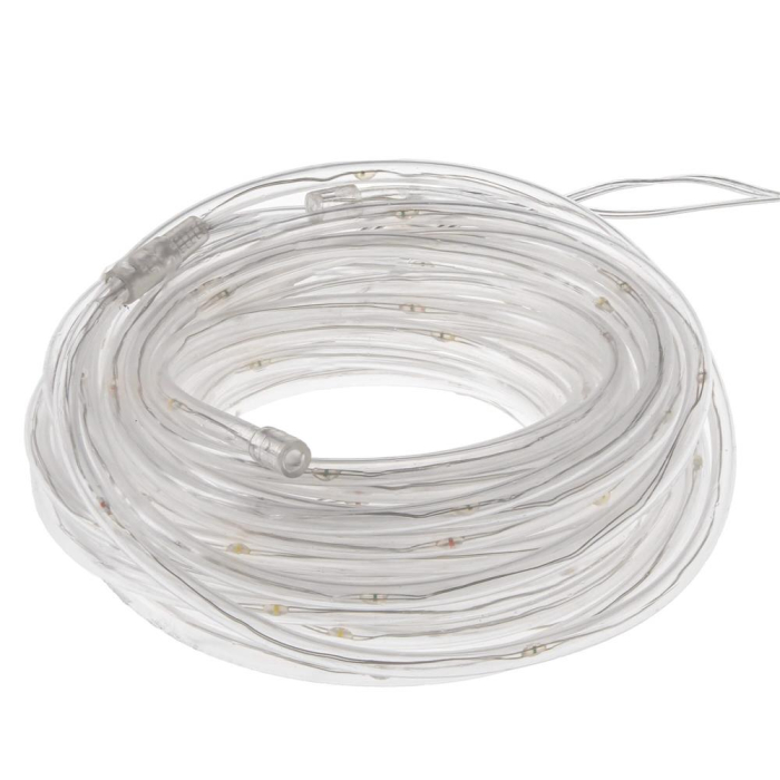 (DL) Instalatie tub furtun luminos pentru Craciun cu baterii 3xAA, 50 LED-uri, 5m, galben [7]