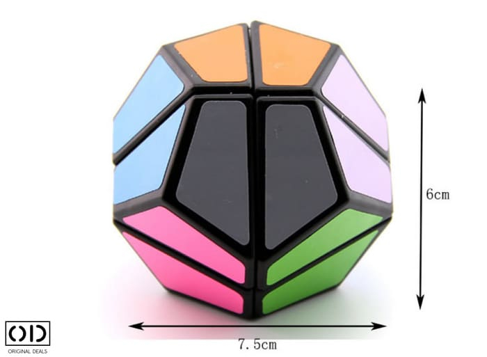 Dodecaedru Magic Rubik, Jucarie Inteligenta Antistres, 12 Fete Color, Original Deals [11]