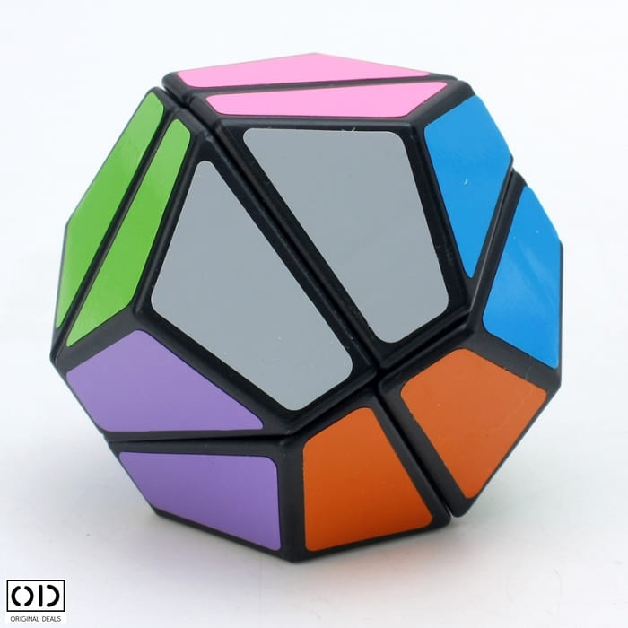 Dodecaedru Magic Rubik, Jucarie Inteligenta Antistres, 12 Fete Color, Original Deals [3]