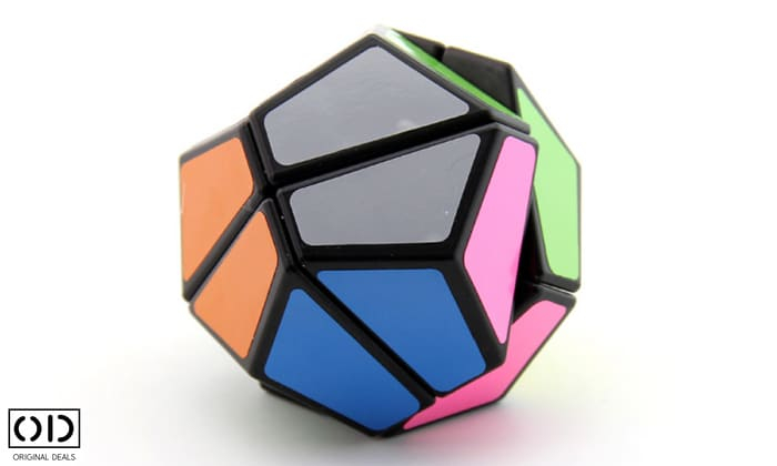 Dodecaedru Magic Rubik, Jucarie Inteligenta Antistres, 12 Fete Color, Original Deals [12]