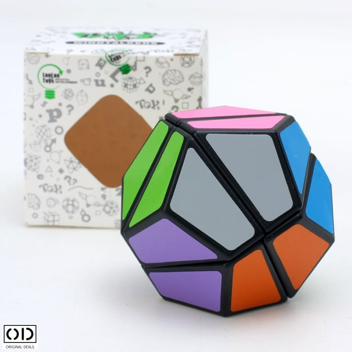 Dodecaedru Magic Rubik, Jucarie Inteligenta Antistres, 12 Fete Color, Original Deals [6]