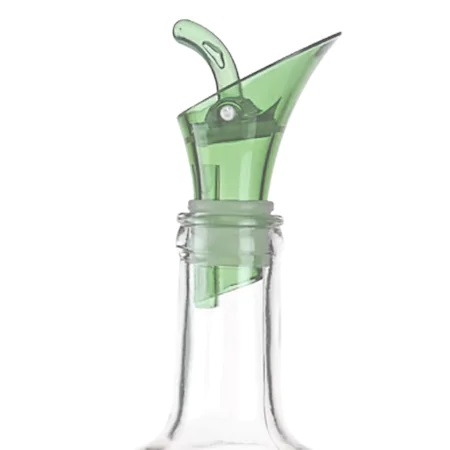 Set 2 Dopuri din PVC pentru Sticle, Model Premium Universal, Verde [3]