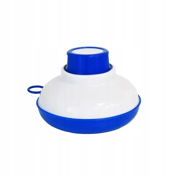 Dozator plutitor pentru pastile de clor, dozare reglabila, albastru si alb [3]