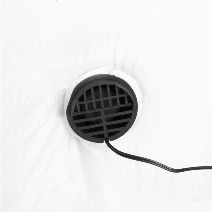 Figurina Craciun Om de Zapada, gonflabila, cu iluminare LED, umflare automata, 180cm [11]