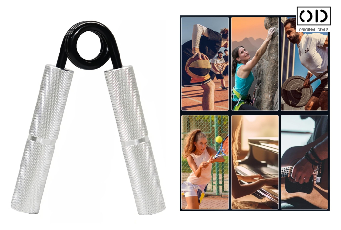 flexor antebrat rezistenta 75kg flexor pentru muschi antebrat original deals flexor aluminiu argintiu fitness forta aparat tonifiere antebrat si priza mana flexor profesional sportivi sala acasa flexor rezistenta mare antrenament forta flexor recuperare medicala priza mainii flexor portabil compact pentru antrenament  flexor otel aluminiu rezistent durabil flexor antebrat pentru tenis golf alpinism [4]