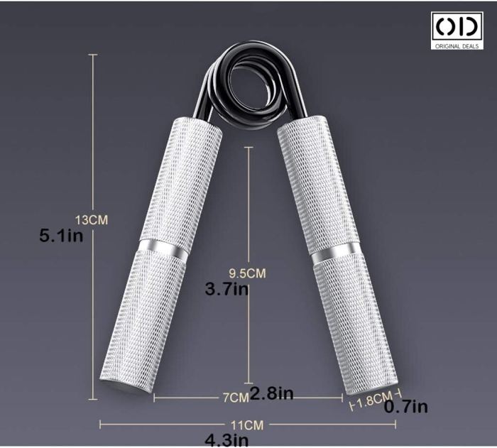flexor antebrat rezistenta 75kg flexor pentru muschi antebrat original deals flexor aluminiu argintiu fitness forta aparat tonifiere antebrat si priza mana flexor profesional sportivi sala acasa flexor rezistenta mare antrenament forta flexor recuperare medicala priza mainii flexor portabil compact pentru antrenament  flexor otel aluminiu rezistent durabil flexor antebrat pentru tenis golf alpinism [10]