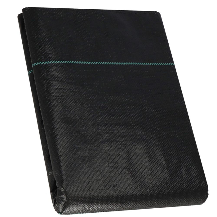 Folie agrotextil, mulcire, antiburuieni, filtru UV, 10 x 3.2metri, 90g/m2, negru [8]