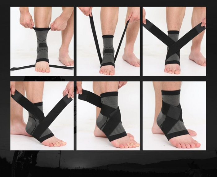 Glezniera pentru Protectie, Supraelastica, pentru Sportivi si Atleti, Premium, Original Deals® [2]