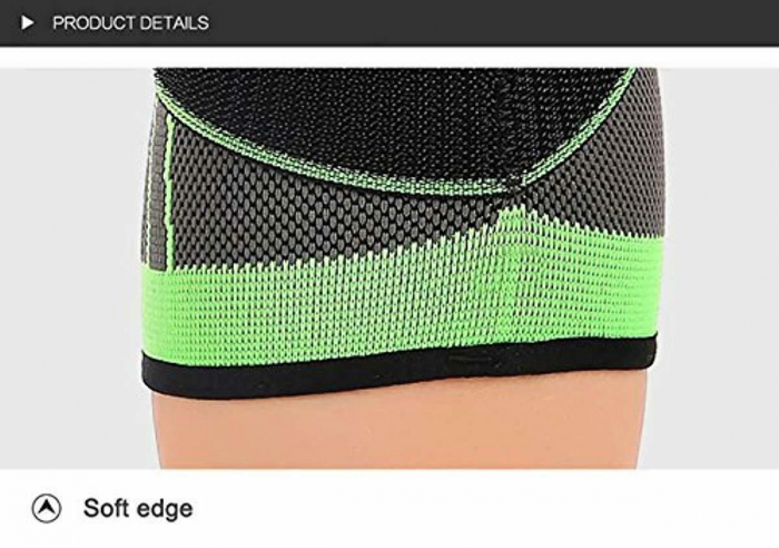 Genunchiera pentru Protectie Genunchi si Picior, Supraelastica pentru Sportivi si Atleti, Premium, Original Deals® [13]