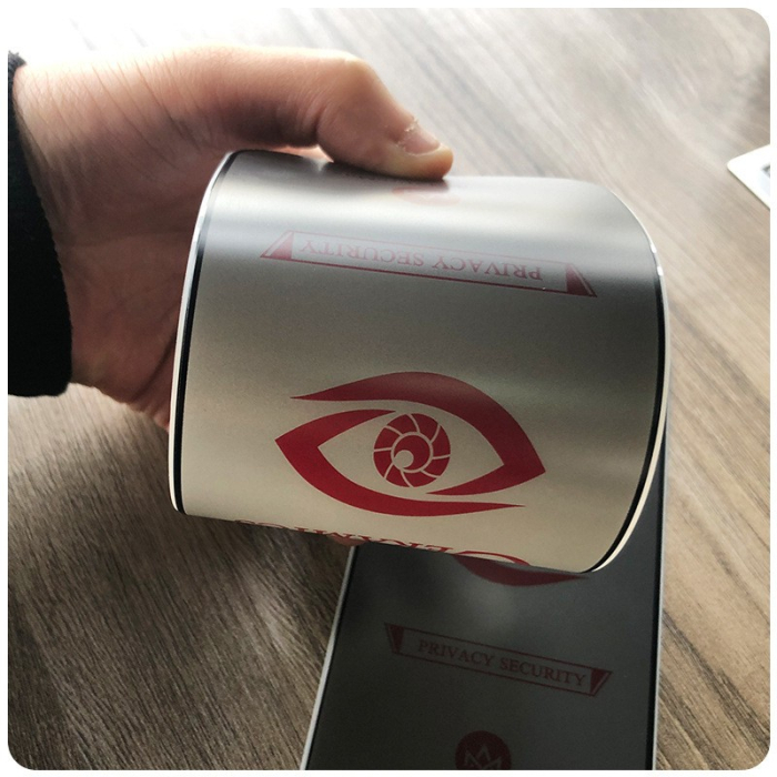 Folie de Protectie, , pentru iPhone 15, Matte Ceramic Privacy, 9H, Confidentialitate 30°, Anti-Soc, Negru Transparent [7]