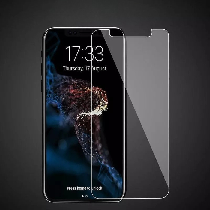 Folie de Protectie, , pentru iPhone 15 Pro Max, Tempered Glass 2.5D, cu Decupaje, HD, 9H, Transparent [3]