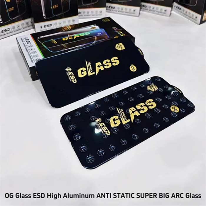 Folie de Protectie pentru Samsung Galaxy A24, , Sticla Securizata ESD, Margini Negre, Rezistenta la Zgirieturi, Antistatica, 0.35 mm, Transparenta [3]