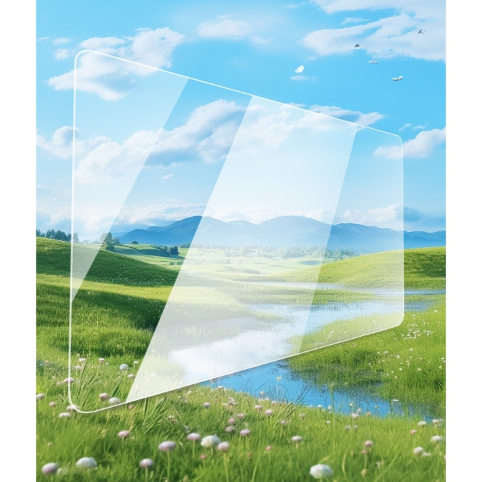 Folie de Sticla Securizata, , Compatibila cu Tesla Model 3 / Tesla Model Y, Ecran Spate, Anti Blue-Ray, 4K Ultra HD, Anti-amprenta, 2.5D, Transparent [5]