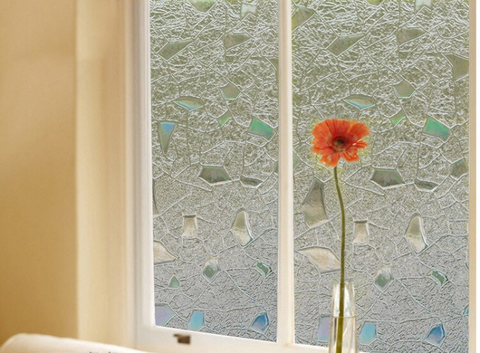 Tutorial aplicare folie de protectie geam Autocolant Geamuri si Ferestre Balcon Protectie Geam Securizat Folie de Protectie pentru Ferestra Geam Cabina de Dus Baie Folie Geam Protectie Intimitate [6]