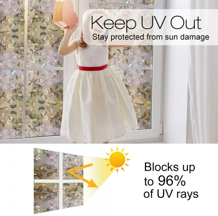 Tutorial aplicare folie de protectie geam Autocolant Geamuri si Ferestre Balcon Protectie Geam Securizat Folie de Protectie pentru Ferestra Geam Cabina de Dus Baie Folie Geam Protectie Intimitate [12]