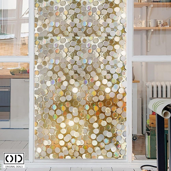 Folie de Protectie pentru Ferestra Geam Cabina de Dus Baie Tutorial aplicare folie de protectie geam Autocolant Geamuri si Ferestre Balcon Protectie Geam Securizat Folie Geam Protectie Intimitate [16]