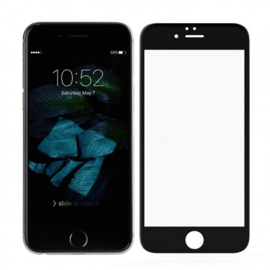 Folie Sticla Apple iPhone 7 Full Face Negru [2]