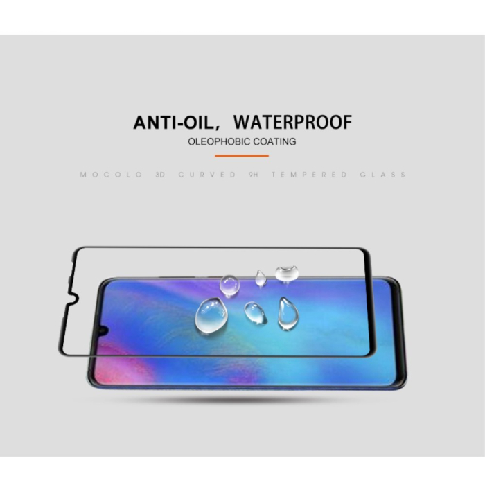 Folie Sticla ® compatibila cu Huawei P30 Lite 111D Negru [14]