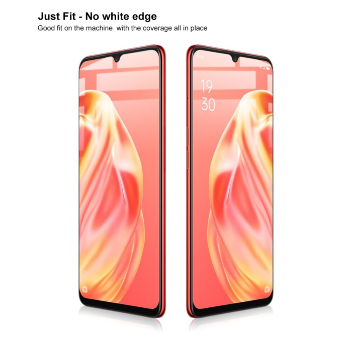 Folie Sticla ® compatibila cu Oppo A91 111D Negru [10]