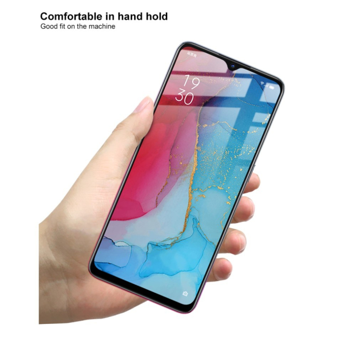 Folie Sticla ® compatibila cu Oppo A91 111D Negru [12]