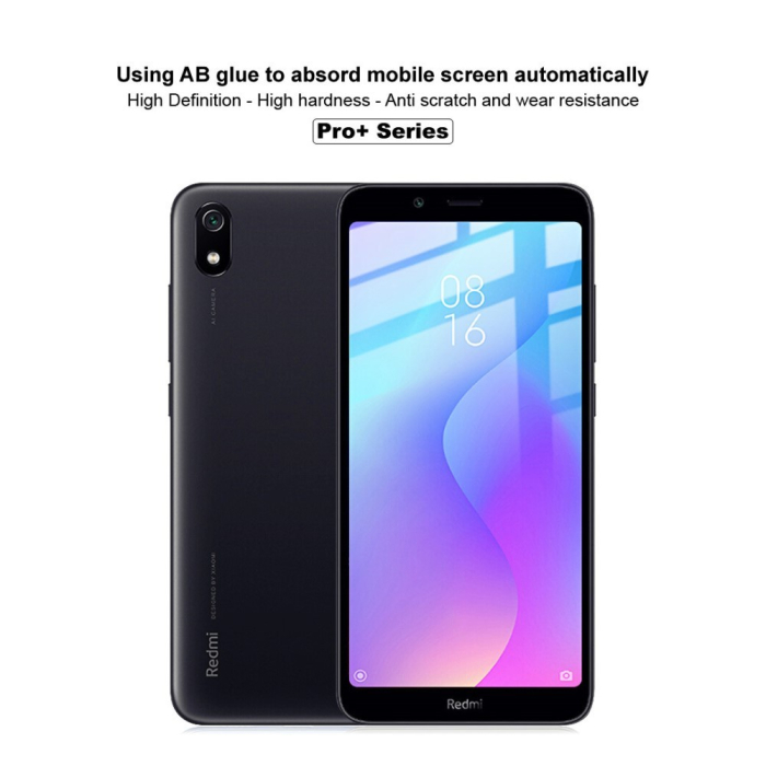 Folie Sticla ® compatibila cu Xiaomi Redmi 7A 111D Negru [18]