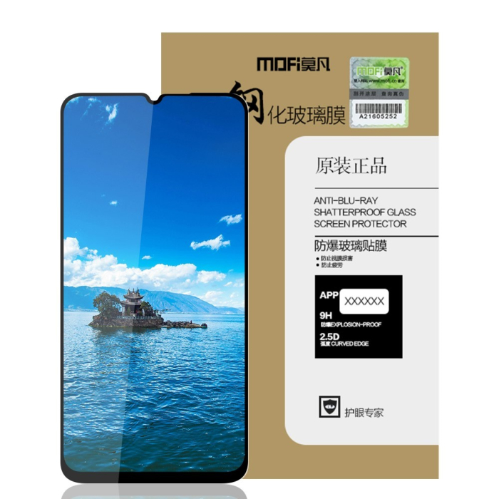 Folie Sticla ® compatibila cu Xiaomi Redmi 9 111D Negru [6]