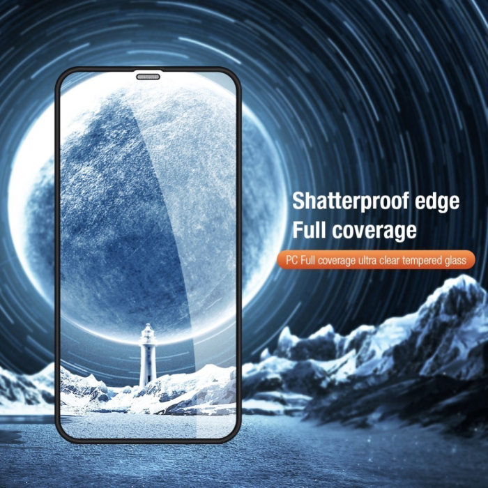 Folie Sticla ® compatibila cu Xiaomi Redmi Note 10 5G 111D Negru [3]