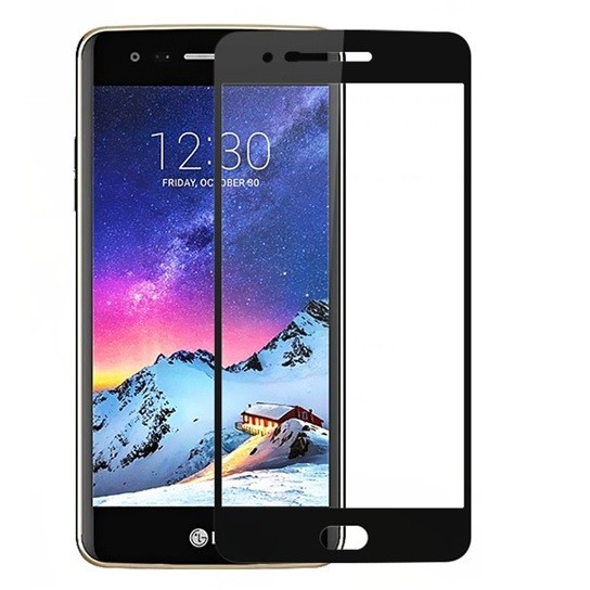 Folie Sticla LG K10 2017 Full Face Negru [3]