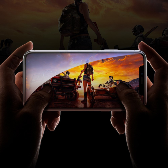 Folie Sticla ® pentru Apple iPhone 11 Pro/XS 111D Negru [4]