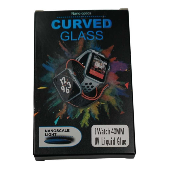 Folie Sticla pentru Apple Watch Series 4/5 40 mm UV Nano Water Transparent [5]