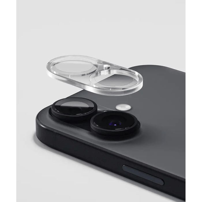 Folie Sticla pentru Camera, , Pentru Apple iPhone 16, 3D, Transparent [5]