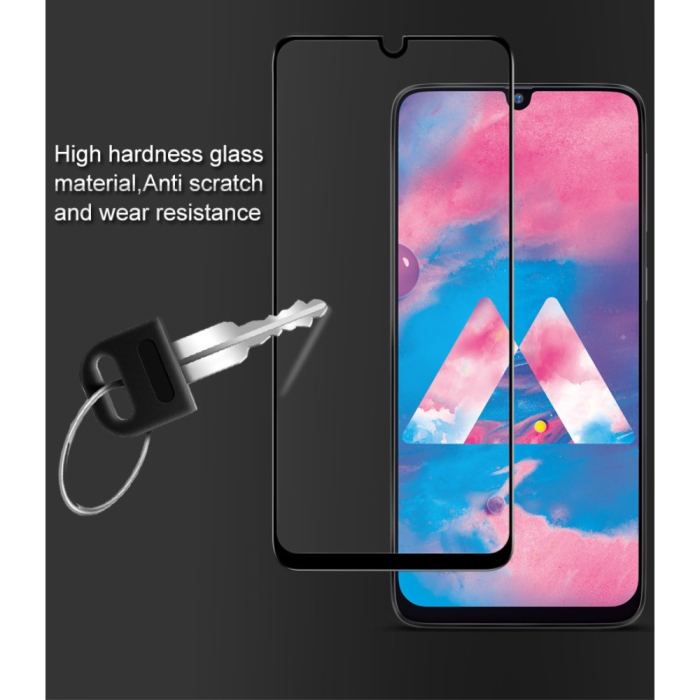 Folie Sticla ® pentru Samsung A50 111D Negru [8]