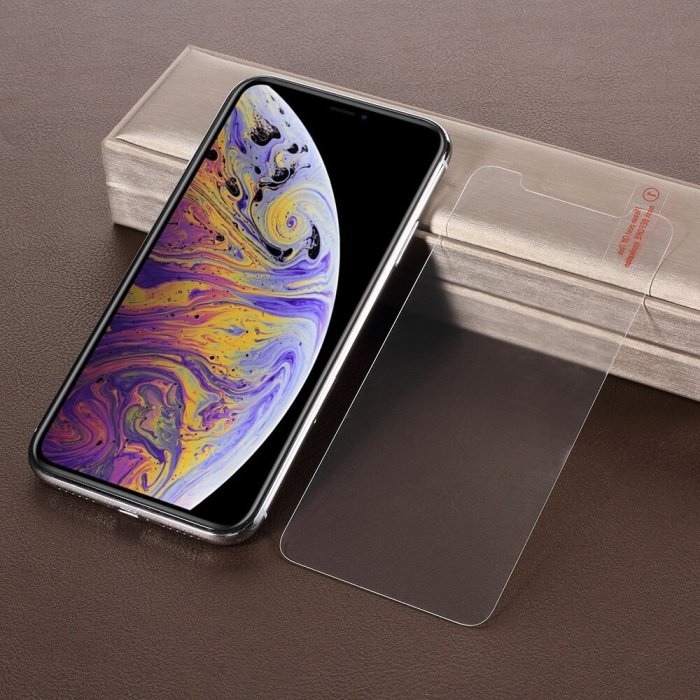 Folie Sticla Securizata , 9H, Transparenta HD, pentru Apple iPhone 11/XR Transparent [3]