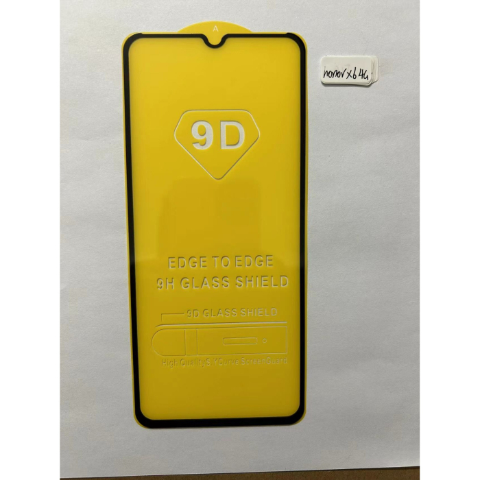 Folie Sticla Securizata compatibil cu Honor X6 4G, Full Glue Negru [2]