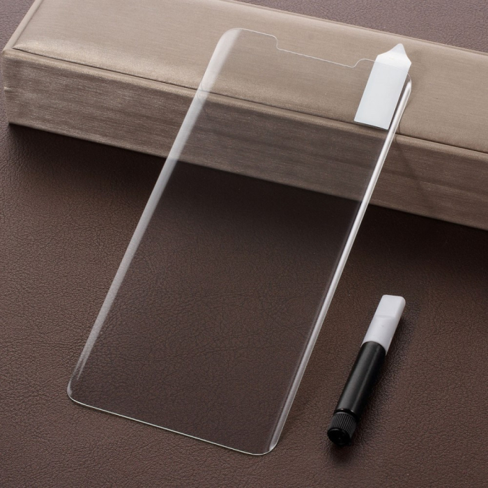 Folie Sticla Securizata , , compatibil cu Samsung Galaxy S6 Edge, Full Glue, Nano Water, Transparent [6]