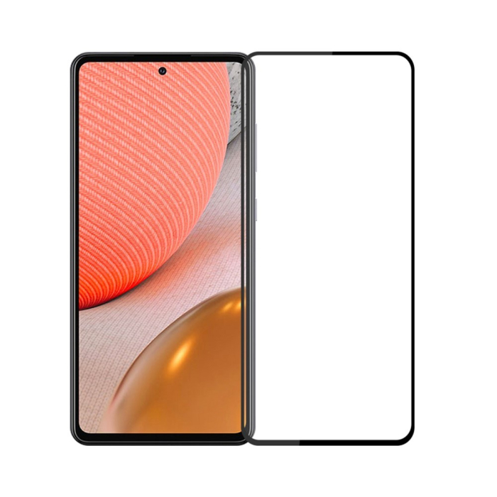 Folie Sticla Securizata , compatibila cu Samsung A72, Negru [11]