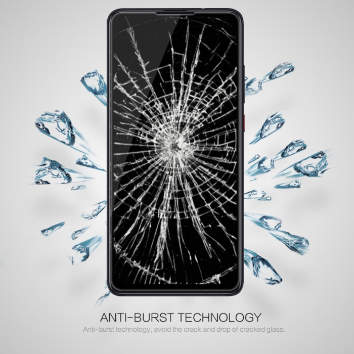 Folie Sticla Securizata , compatibila cu Xiaomi Mi 9T / Mit 9T Pro, Negru [22]