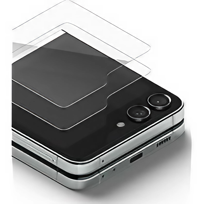 Folie Sticla Securizata, , Pentru Samsung Galaxy Z Flip5, 2.5D, HD, Transparenta [3]