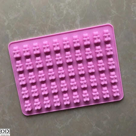 Forma din Silicon pentru 50 de Jeleuri in Forma de Ursuleti Haribo [3]