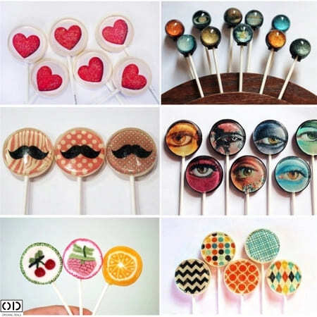 Forma pentru 12 Acadele din Ciocolata, Zahar sau Jeleu Cake Pops, 26.5 x 12 cm [5]