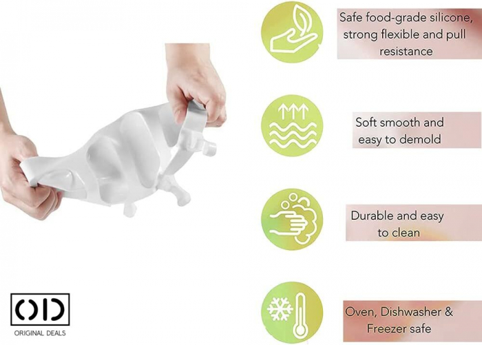 Inghetata de casa Forma de inghetata Forma pentru prajituri de casa Forma din silicon pentru inghetata Inghetata racoritoare Reteta inghetata de casa cea mai buna inghetata prajituri de casa [19]