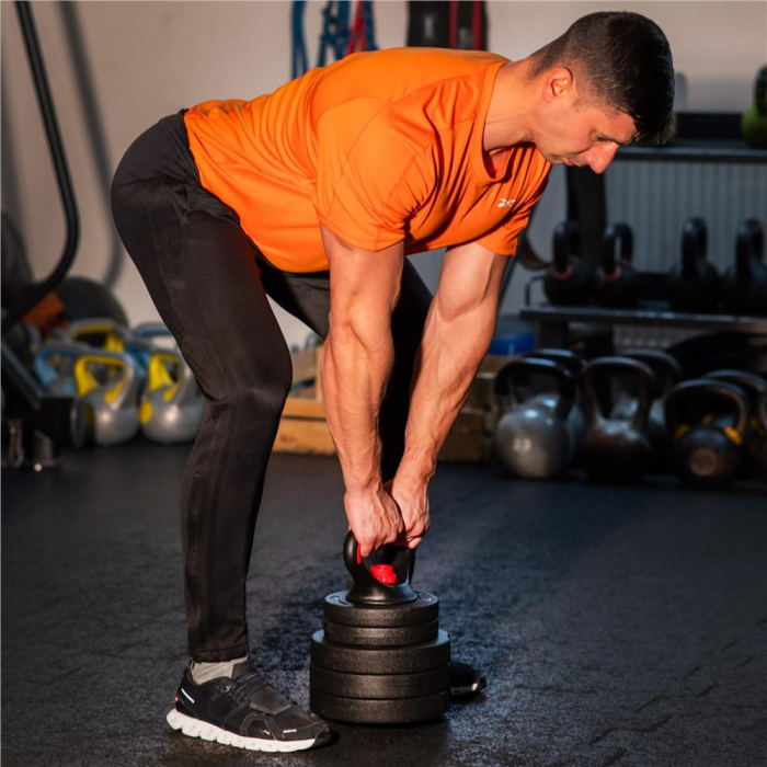 Gantera Kettlebell reglabila 10kg negru [13]