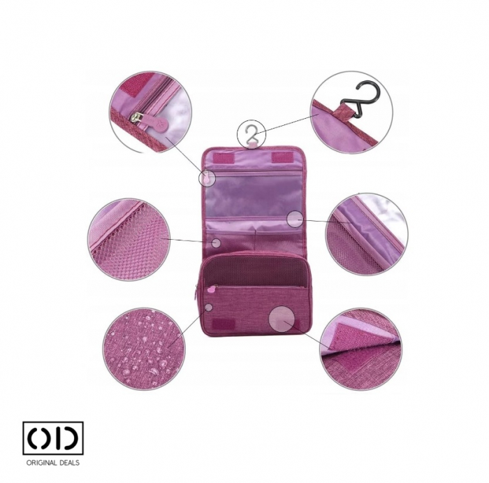 Geanta cosmetice Poseta Cosmetice Geanta pentru Depozitat si transportat produse cosmetice Cosmetice originale Geanta pentru organizare produse cosmetice poseta pentru organizat produse cosmetice [2]