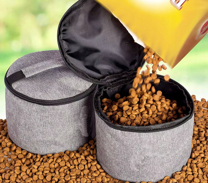 Geanta de drumetie pentru animale de companie, cu spatii de depozitare si accesorii [3]