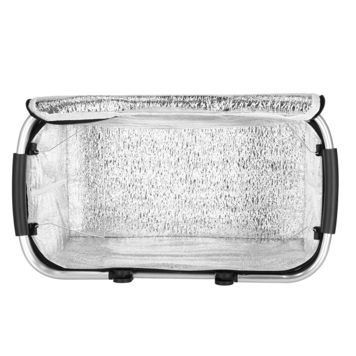 Geanta pentru picnic sau plaja, termoizolanta, 28 litri, negru [10]