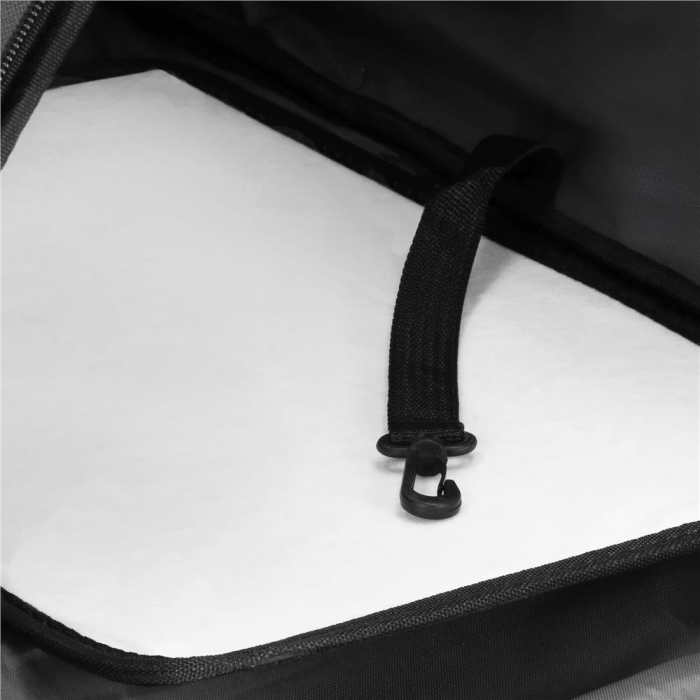 Geanta pentru transport animale mici-medii, pentru caine si pisica, pliabila, 24x48x33 cm, gri [10]